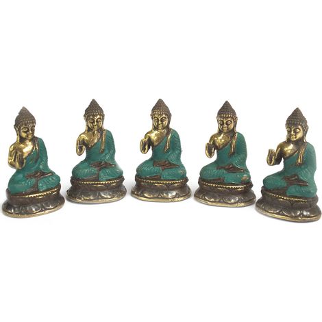 Mini Bouddha assis main levée- Vendu par 1 (1/2)
