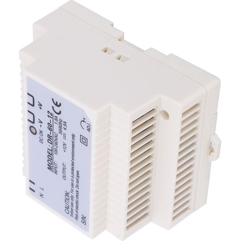 BERM DIN-Schienen-Netzteil, einphasiger Ausgang, Industrieanlagen, 100–240 V AC, DR-60-12 (1/5)