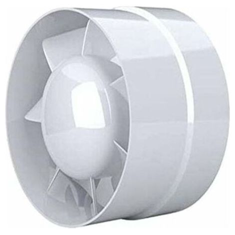AGE Ventilateur extracteur d'air 100mm 12W 130m³/h –Débit d'air élevé –Silencieux 34-40 dB –Pour salle de bain et cuisine (1/5)