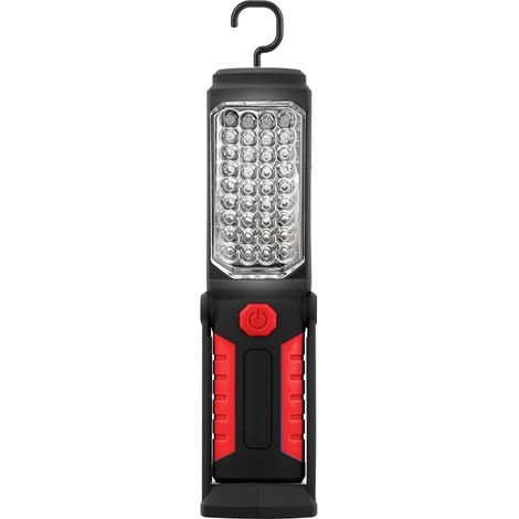 Lampe Rechargeable Lampe d'inspection Lampe de travail LED COB magnétique Lampe de Torches pour voiture, garage, mécanicien, maison rechargeable (1/5)