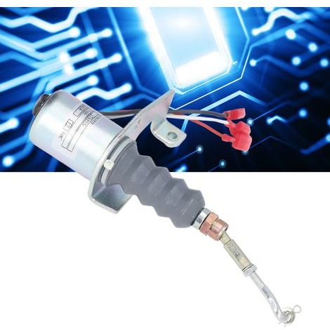 Électrovanne d'arrêt moteur diesel 12V RSV 1751ES - TOSD-03-039 - Solénoïde de coupure carburant (1/5)
