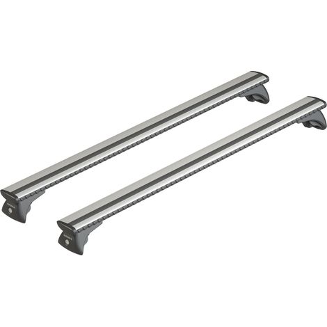 Silenzio In-Rail, set completo barre portatutto in alluminio - M - Evos IA - 120 cm (1/5)