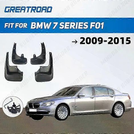 Garde-boue uniques pour BMW Série 7 F01 (2009-2014) - Bavettes, garde-boue, pare-éclaboussures, ailes - Lot de 4 (1/5)