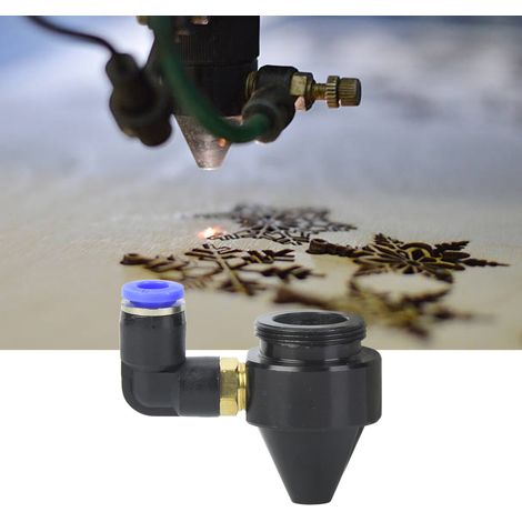 1 Pièce Tête Laser Filetage M22 avec Buse à Air pour Machine de Gravure Laser (1/5)