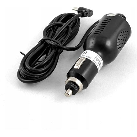 Caricabatterie da auto per navigatore GPS, tablet e telefono, 5V 2A, cavo USB C da 190 cm (1/2)
