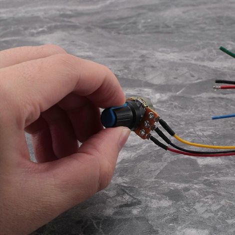 20A DC PWM Motordrehzahlregler, 9V, 12V, 24V, 48V, 60V, 0-1200W (1/5)