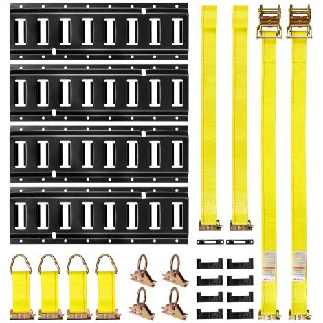 Kit Rails Arrimage E-Track - 4 Rails E Track 0 - 4 m (1/5)