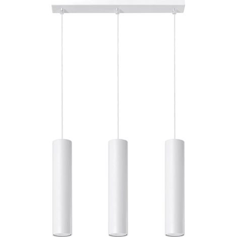 Lámpara colgante Vaza blanco, 3 luces (1/5)