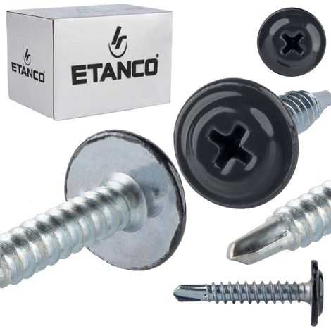 Connecteurs de montage GM-B 4,2x25mm RAL 7016 (1/5)