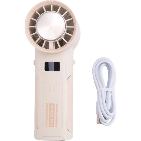 Ventilateur portable d'extérieur à semi-conducteurs avec réfrigération, batterie rechargeable de 2000 mAh, B (1/5)