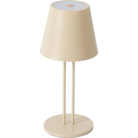 Lindby LED 'Janea' in Beige da Metallo