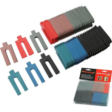 Neilsen Plastic Packers Glazing Frame Door Window Packing Spacers 1-6mm