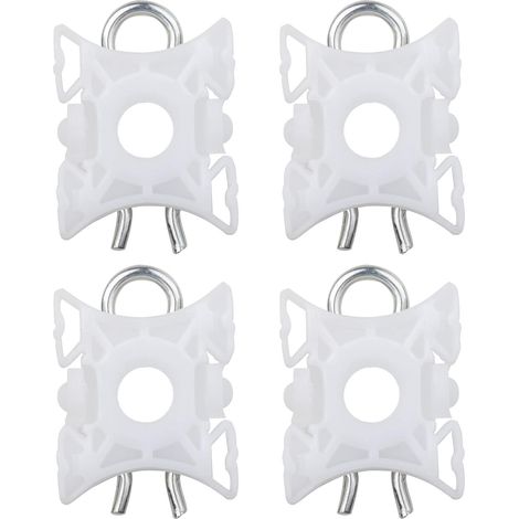 4x Clips Reparation regulateur Leve-vitres Slider Pinces Compatible avec BMW E32 E34 E36 E90 E92 E93 Z1 Z3 Z4 51321938884 Compatible avec Volvo V70 XC70 XC9 (1/5)
