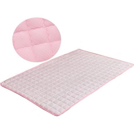 Tappetino rinfrescante per cani XL 110 x 80 cm per cani fino a 35 kg Tappetino rinfrescante per animali domestici Tappetino antiscivolo Tappetino rinfrescante estivo in "seta di ghiaccio" Traspirante (1/5)