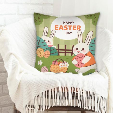 Housse de coussin de salon résistant pour la Saint-Valentin, mariage, anniversaire, Noël, l'Action de grâce (1/5)