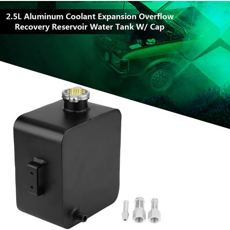 2,5-Liter-Kühlmittelbehälter aus Aluminium mit Universalverschluss