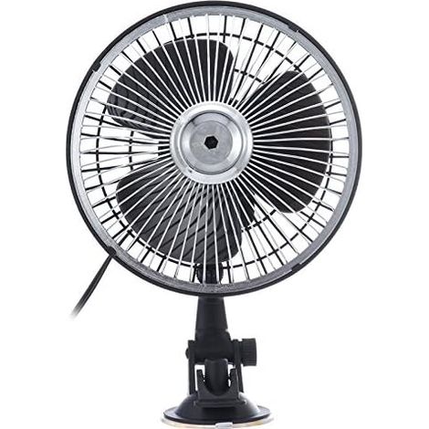 YONGYAO 6 Pouces Black 12V 24V Mini Voiture Air Ventilateur (1/4)