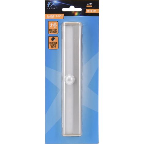 FX LIGHT luz led sensor , Luz led para armario con sensor movimientoMarca Fx Lightlumina espacios oscuros con esta luz LED para armarioDiseñada para ayudarte a encontra