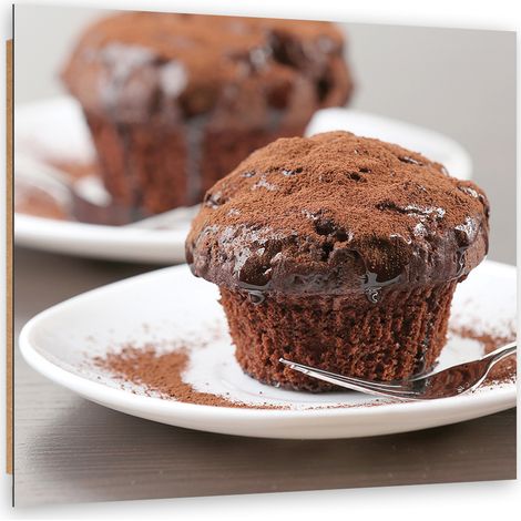 Quadro deco panel, muffin al cioccolato - 60x60 (1/5)