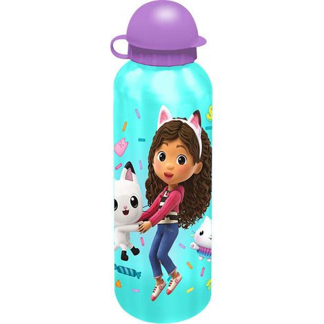 Gabby's Dollhouse KiDS Lizenzierte 500ml Wasserflasche (Türkis)