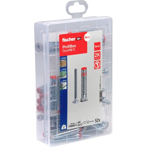 fischer Meisterbox avec chevilles à douille DuoHM PZ 52 pcs. (1/5)