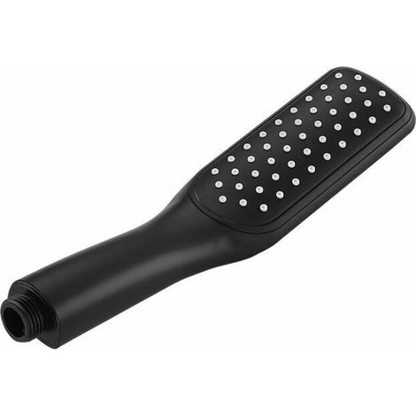 Pommeau de Douche noir Fonction unique plastique ABS accessoires de douche Douchette Anticalcaire Universelle Amovible aihom (1/4)
