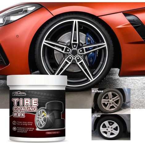 Reifenreiniger für Autoreifen – Fleckenentfernung, Glanzverstärkung, dauerhafter Rostentferner und Reinigungsmittel – 100 g -- DTEKGAZ (1/5)