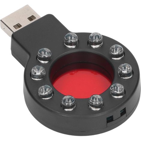 USB-Kameradetektor mit 10 Infrarot-LEDs, GPS-Locator, HF-Signalscanner und 5V-Tester (1/5)