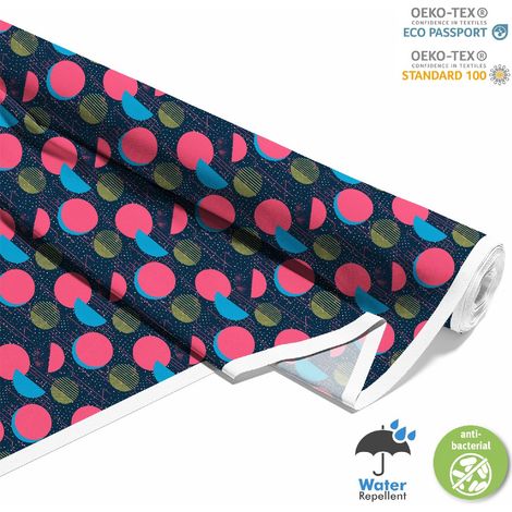OUTDOOR DEKOSTOFFE OXFORD - Motiv Geometrisch I DX3640