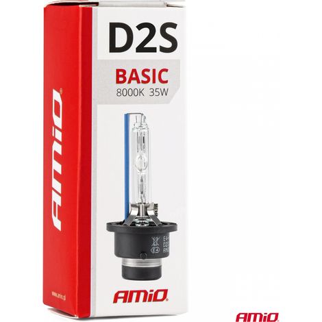 Ampoule xénon filament xénon D2S 8000K AMiO amio-01321 de base (1/3)