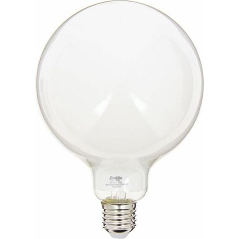 LED-GLÜHLAMPE G125 matt – E27-Fassung, 17 W, 2452 lm, Warmweiß (3000 K), entspricht einer herkömmlichen 120-W-Lampe, Energieeffizienzklasse A++