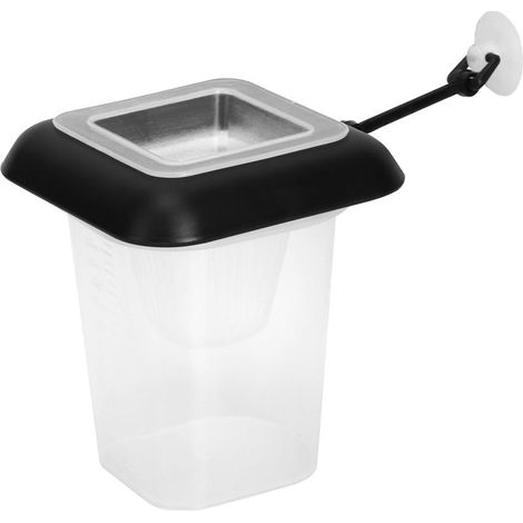 Distributeur D Insectes - Pour Vers De Sang Et Nématodes - Aquarium - Ventouse Intégrée - Plastique - 1 Pièce (1/5)