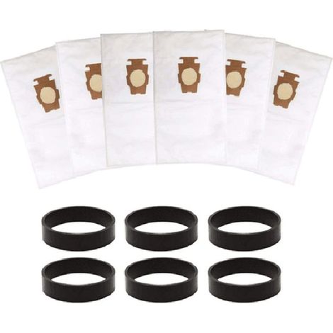 Bolsa de tela para el polvo y bandas elásticas acanaladas para la aspiradora Kirby Sentria G10 G10E. (1/5)