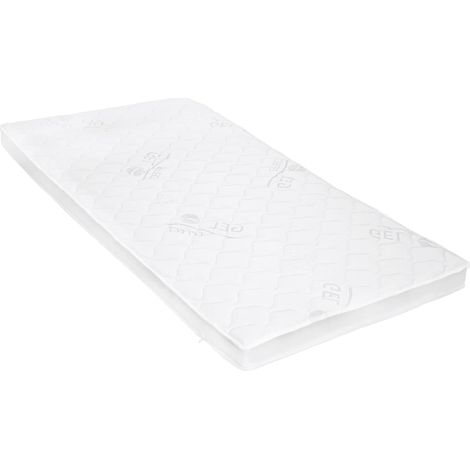 vidaXL Sobrecolchón 90x200 cm espuma de gel 7 cm (1/2)