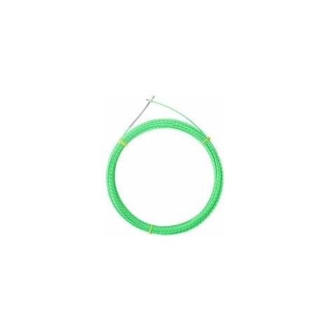 Tiracavi per elettricisti, tiracavi con ago da 4 mm, tiracavi professionale con molla di guida, kit di installazione cavi retrattili in poliestere, verde, T-Audace 10