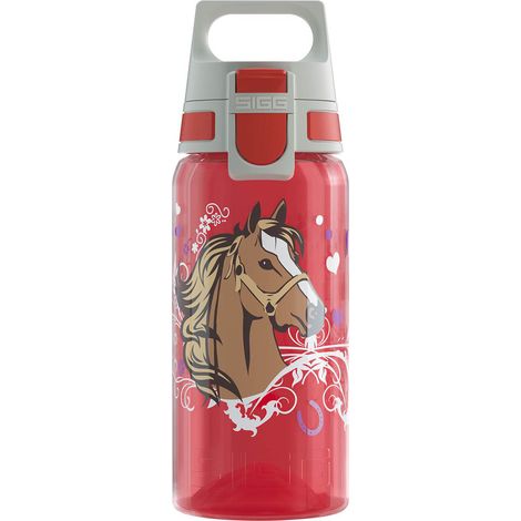 Trinkflasche Viva One Horses 0,5 l rot (1/5)