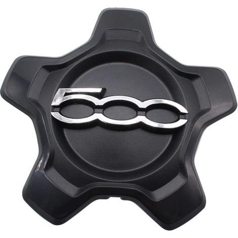 Enjoliveur de roue pour F-i-a-t 500X 735626312 (noir brillant) (1/4)