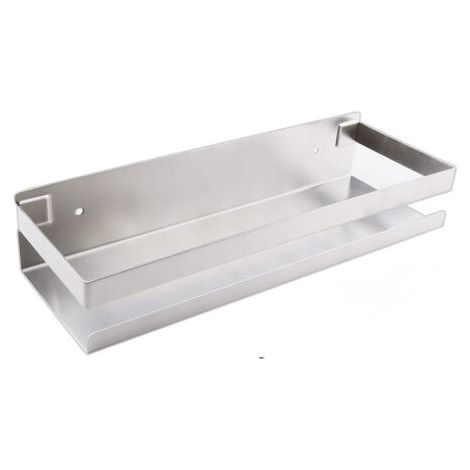 Étagère murale de salle de bain accessoires de salle de bain 20-40cm argent brossé étagère de salle de bain moderne pour cuisine douche shampooing 30cm