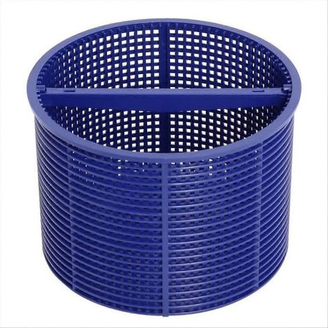 Un panier de filtre pour skimmer de piscine (bleu) (1/5)
