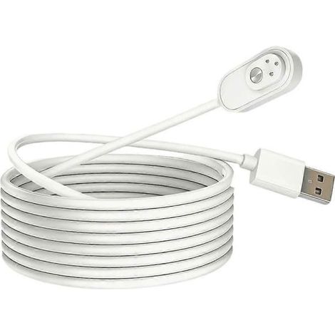 LYERCW - Câble de chargement magnétique de 3 m pour caméras de sécurité Arlo Pro 3, Arlo Pro 4, Arlo Pro 5S 2K, Arlo Ultra et Arlo Ultra 2
