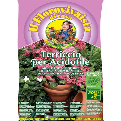 terriccio per acidofile euroterriflora 20 litri (1/6)