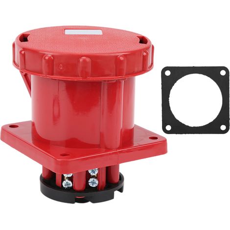 Connettore industriale FILFEEL a 5 pin, presa 380-415 V 63 A, spina dritta per agricoltura, 3P+N+E, trifase, cinque fili, impermeabile all'esterno IP67 (1/5)