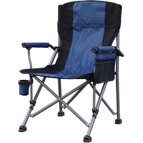 chaise pliante exterieur grande taille portable pour camping avec dossier et accoudoirs chaise de loisirs pour toute sorte de terrains et plage