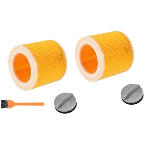 NALOOKAMIC Filtre HEPA pour aspirateur Karcher WD WD2 WD3 WD1 MV3 MV2, référence WD2250 WD3.200 A2004 A2054 A2204 A2656 (1/4)