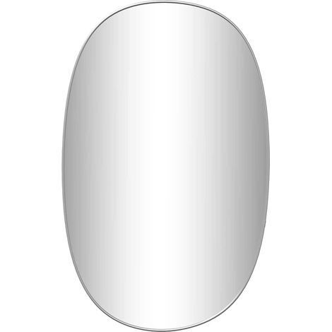 Miroir mural Argenté 70x45 cm (1/5)