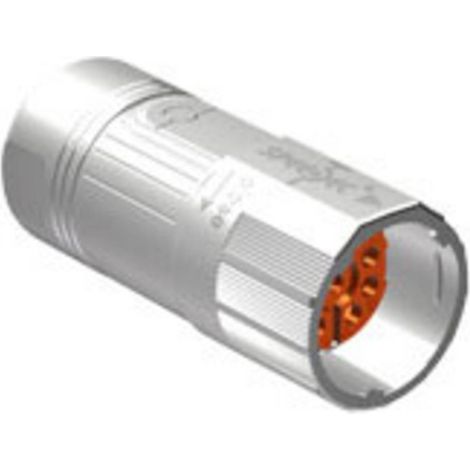 [NEUWERTIG] Intercontec Bsta108 Nn00420136000 Stecker Industriesteckverbinder Rundstecker B-Ware