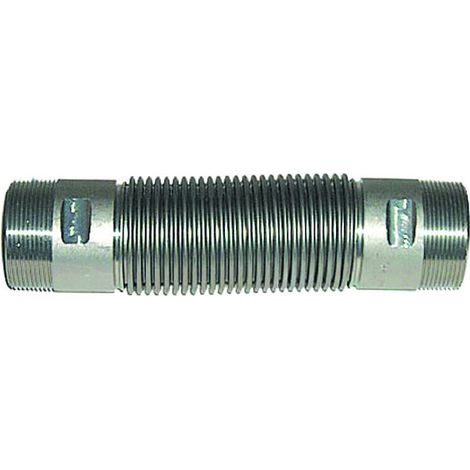 Giunto antivibrante filettato ø 1/2" - PN4 dotato di soffietto inox e raccordo in acciaio, per gas 00000015200