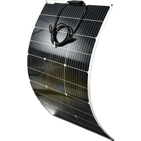 Panneau Solaire, Design Flexible, Haute Efficacité, 1PCS 100W (1/2)