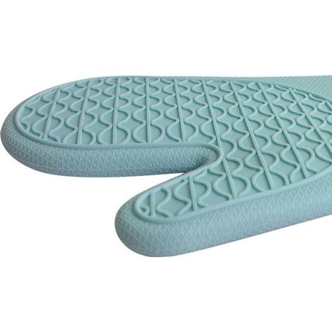 Gants De Cuisine - Silicone Alimentaire - Résistants Jusqu'à 260 °C - Pour Four Et Casseroles - 1 Paire (1/4)
