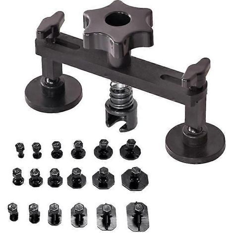Kit de réparation pour débosselage de voiture : ventouse durable avec 18 entretoises, adhésif sans danger pour la peinture, polyvalent pour voitures, vélos et appareils électroménagers. (1/5)